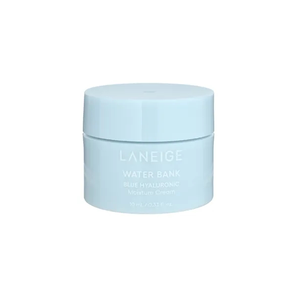 laneige-water-bank-blue-hyaluronic-moisture-cream-10ml-462 کرم واتربانک هیالورونیک اسید لانیژ - Image 1