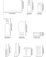 ست مسافرتی آرایشی بهداشتی سیلیکونی - Image 5